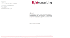Desktop Screenshot of lightconsulting.de