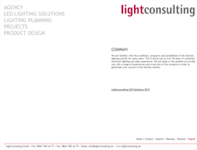 Tablet Screenshot of lightconsulting.de